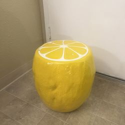 Lemon Stool side table Tik Tok Viral