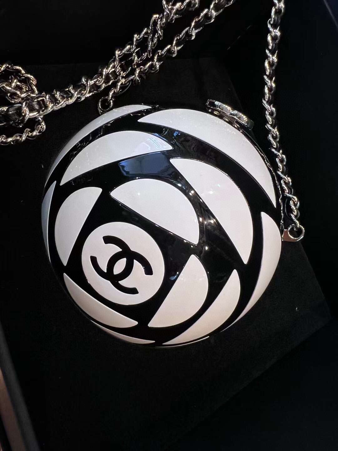 23k Chanel camellia dinner bag