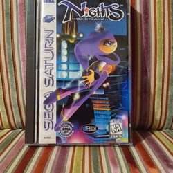 Nights Into Dreams Sega Saturn