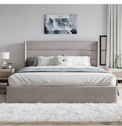 Bed frame queen size