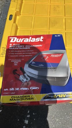Duralast battery charger and maintainer