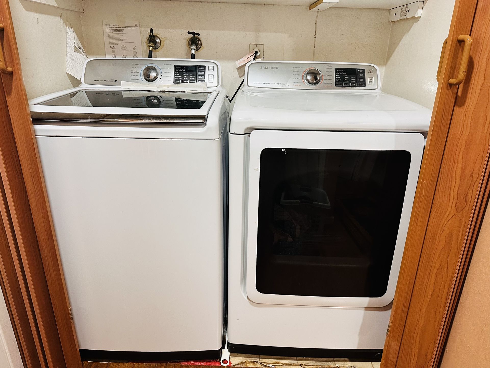 Samsung Washer Dryer Set For Sale