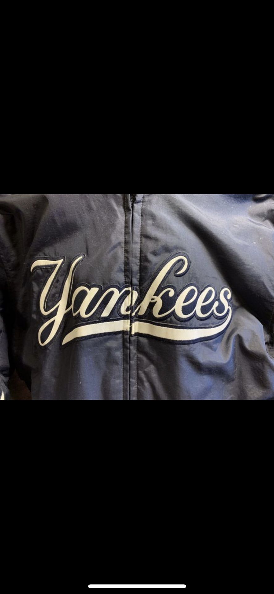BOYS GENUINE YANKEE JACKET SZ MEDIUM