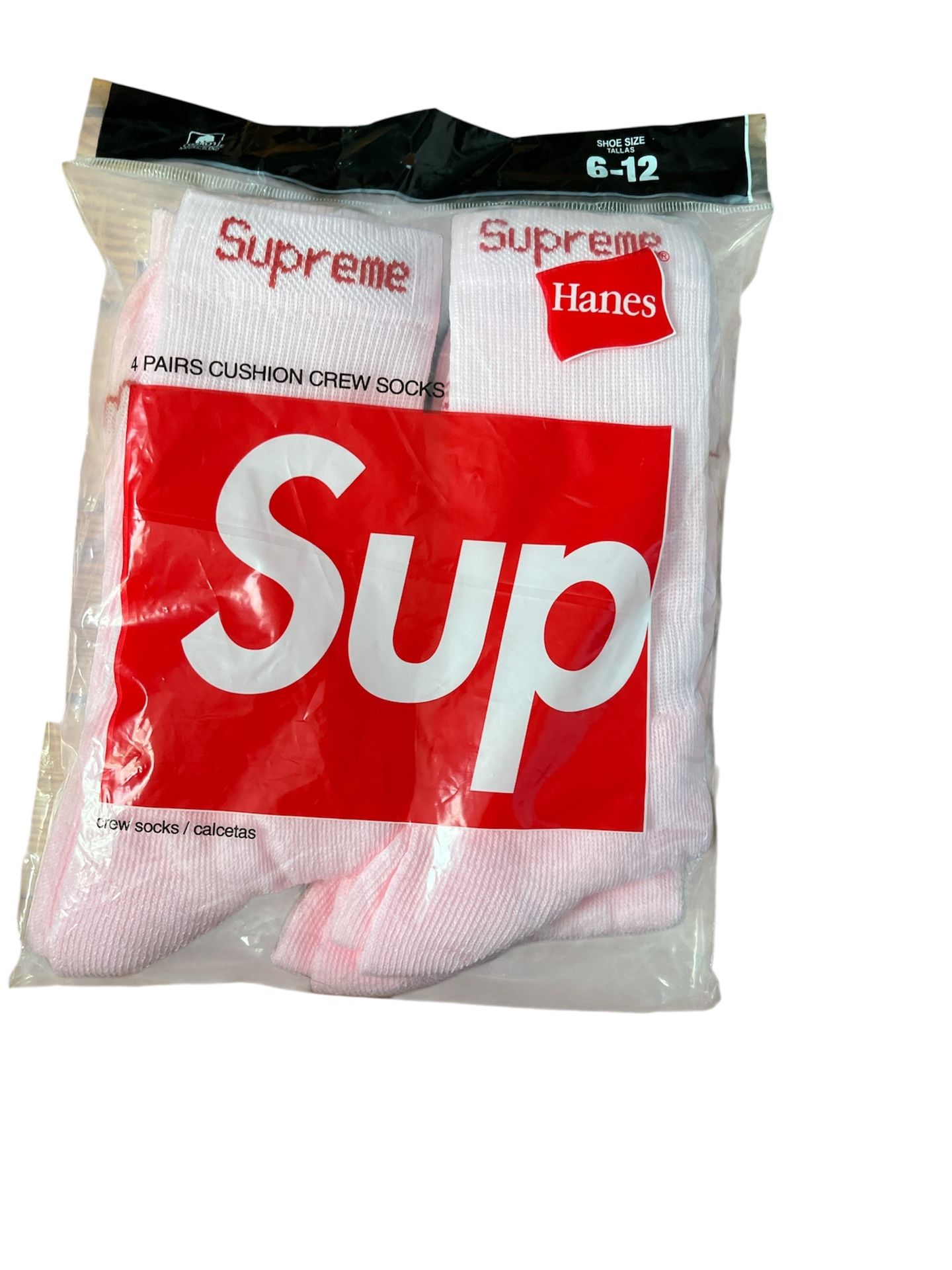 4 Pk Supreme Socks “PINK”