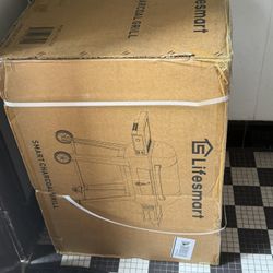 Lifesmart Charcoal/Electric Grill - Brand New