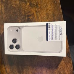 Carrier Locked iPhone 17 Pro Max Silver