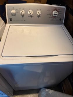 Washer and dryer for pick up only