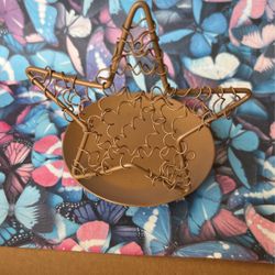 Gold Star Pillar Holder