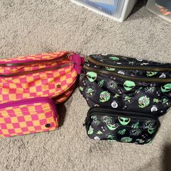 Gold blush Crossbody Bag With Matching Wallet