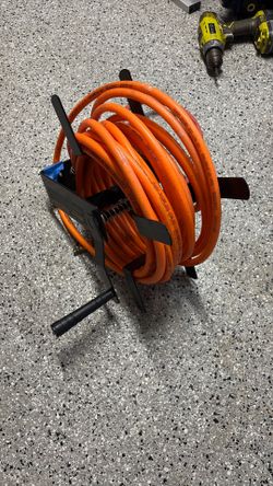 🔧 Air Hose + Heavy-Duty Wall-Mount Air Hose Reel