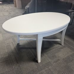 Large White Coffee Table 