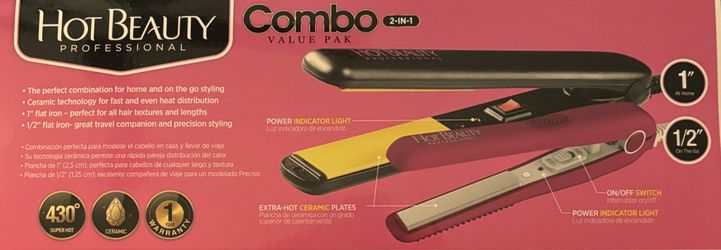Combo Flat iron and Blow Dryer.