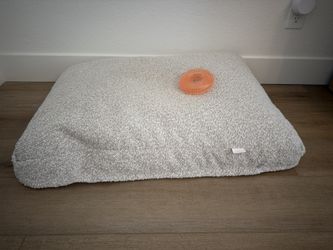 Saatva Medium Boucle Bed