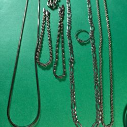 Sterling Silver Jewelry. 7 pcs.