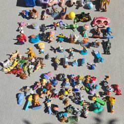 character toys
stuffed animal
various character
all for $10