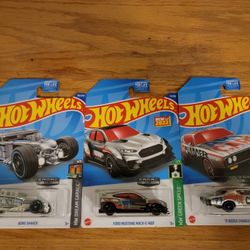 Hot Wheels-' Bone Shaker/' Ford Mustang Mach-E 1400/' 71 Dodge Charger" Zamac Walmart Exclusive "