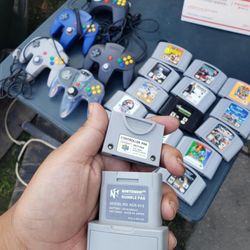 $30! Per Game. 4 Games for $100!. 16 Games for $400!? $20! Per control & $30 Clear One. $25 memory Card. Total $500! All or best close offer i say clo