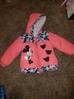 Toddler Minnie mouse jacket
