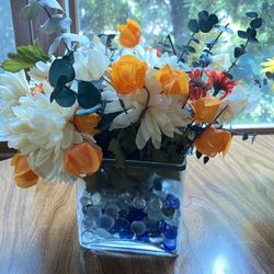 3 Silk Flower Arrangements 