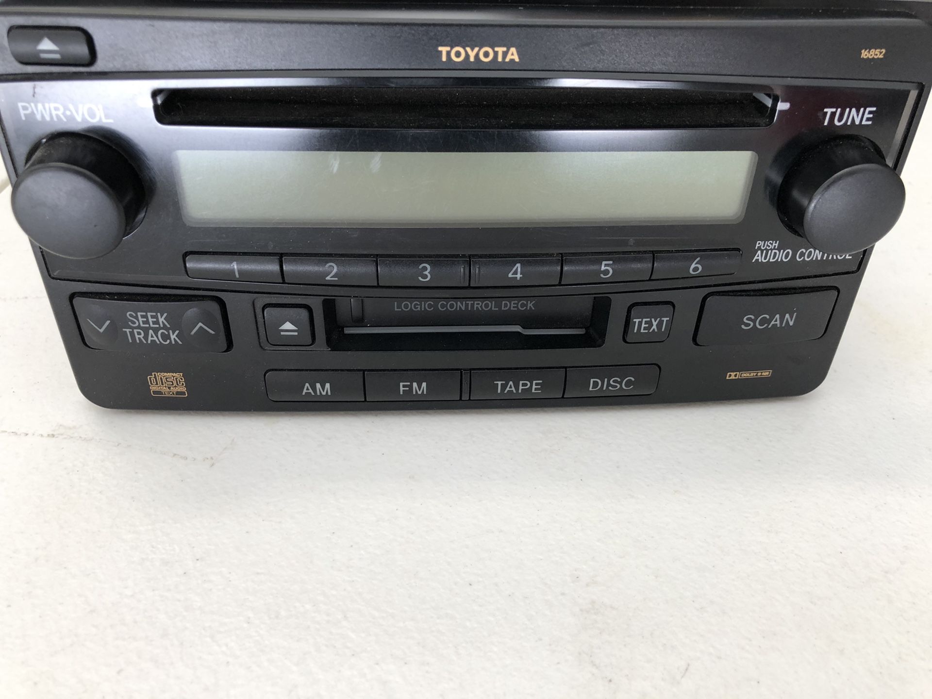 2005 Toyota 4Runner OEM Radio CD and Tape
