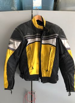First Gear Motorcycle Jacket and Pants.