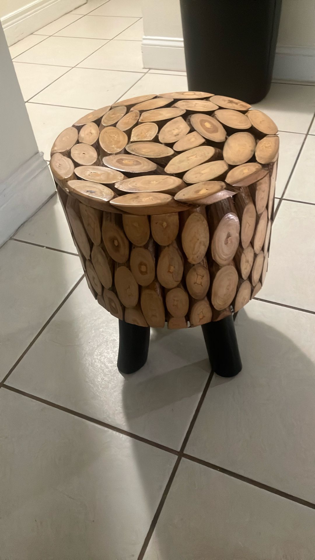 Wood Stool - End Table Thingy