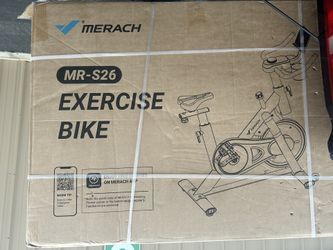 Hanford / all new MERACH Stationary Exercise bike weight capacity 300, Blender $55,back Support $15, Beauty Set $40