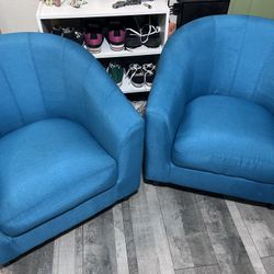 Blue ArmChairs