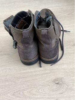 Men's Suede Lace-Up Ankle Boots