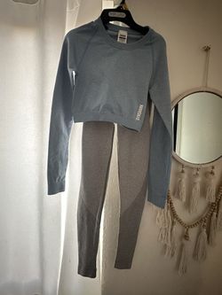 Gym Shark Two Piece Yoga Pants & Shirt