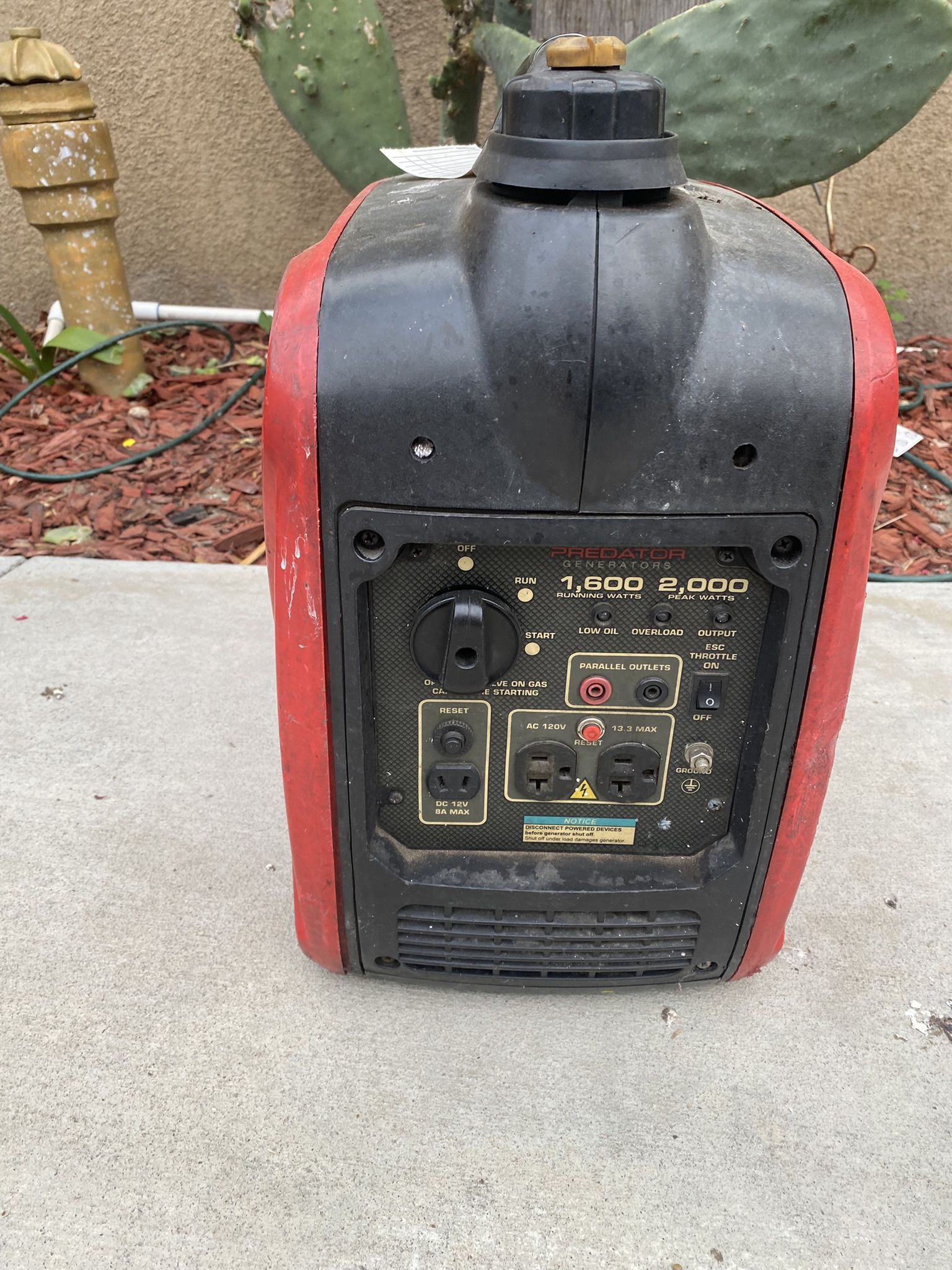 Generratos gasoline powered