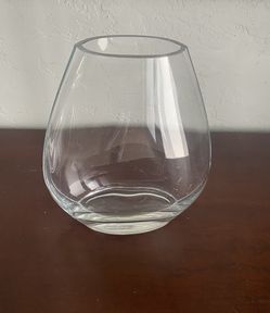 Clear Glass Vase
