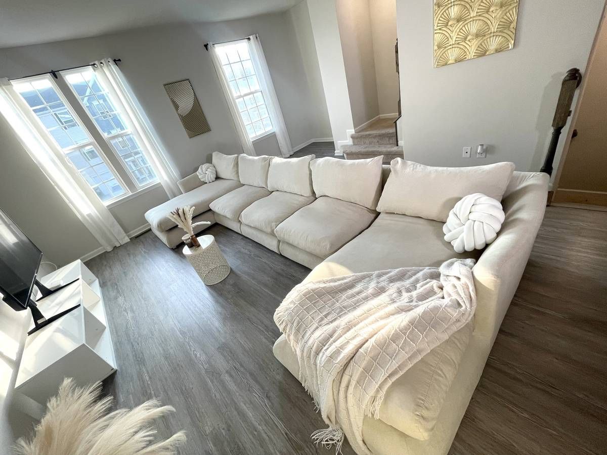 FREE SAME DAY DELIVERY + 66% OFF Mario Capasa Beige Sectional