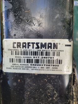 Craftsman Plow Rear Bagger Trailer for Sale in Howell Township NJ OfferUp