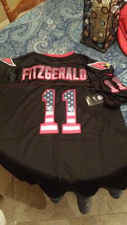 Fitzgerald sz large usa stitched cardinals jersey new