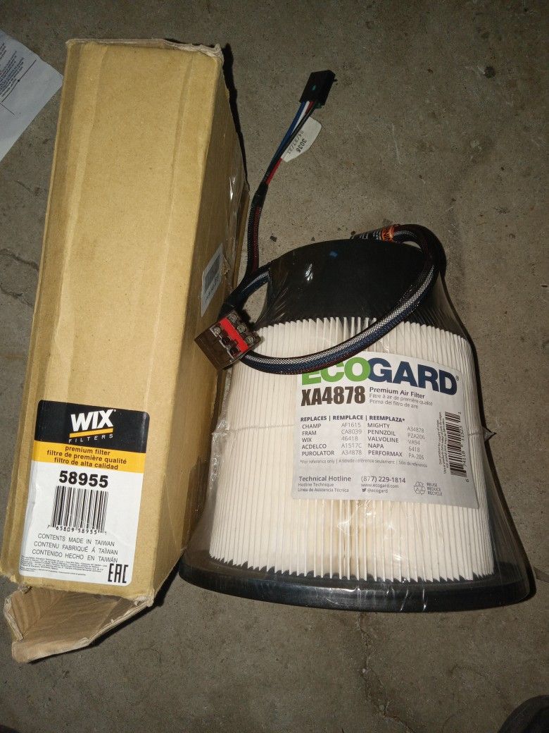 Ford Stuff. Filters And A Brake Control Cable