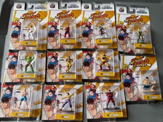 street fighter nano metalfigs collection