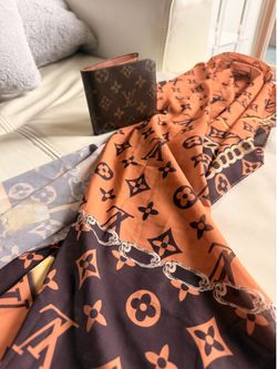 Designer Bifold Wallet + Scarf