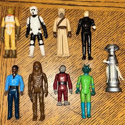 Vintage Star Wars Figures (9)