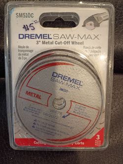 of Dremel Saw-Max 3" Metal Cut-Off Wheels