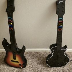 Ps3 Guitar Hero Wireles No Dongle In Perfect Shape