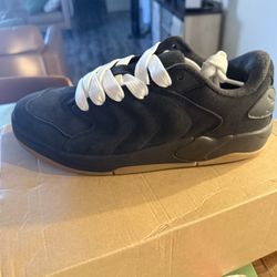 Jordan Sessions Black Suede With Gum Bottom
