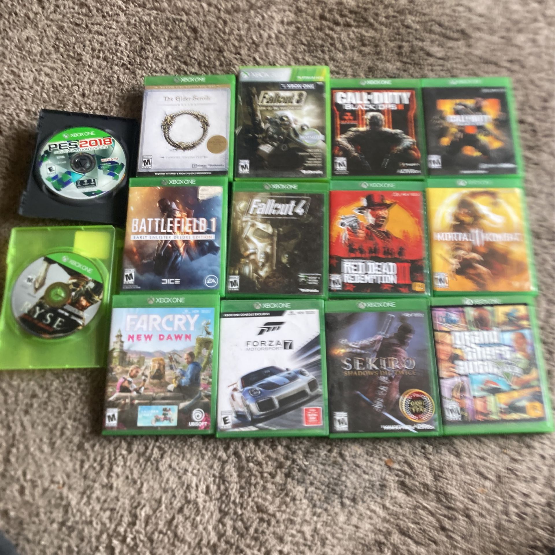  Xbox One Games (14 Total)