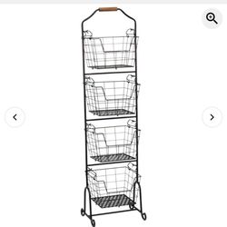Mikasa FERME ADJUSTABLE STANDING STORAGE RACK