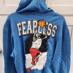 New Mens Medium Blue Chemisty Fearless Hoodie

Pick up 77095 near Telge/West