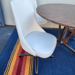 Vintage Mid Century MCM Retro Chromecraft Chromantic 66 Vinyl Chair