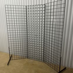 Display Rack With Hooks For Merch Vendors
