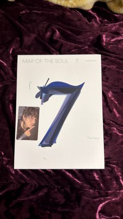 Map of the Soul 7 Version 2 Taehyung Photocard