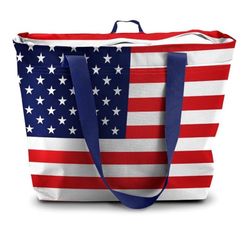 Eternal Living American Flag Cooler Bag- Brand New 