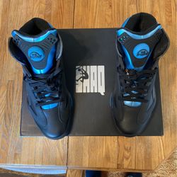 New Reebok Shaq Attaq Men’s Size 11 1/2 Black 